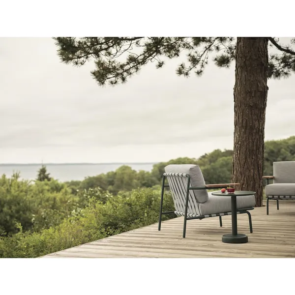 Settle Outdoor Armchair Ribbed Weave 5/Taupe