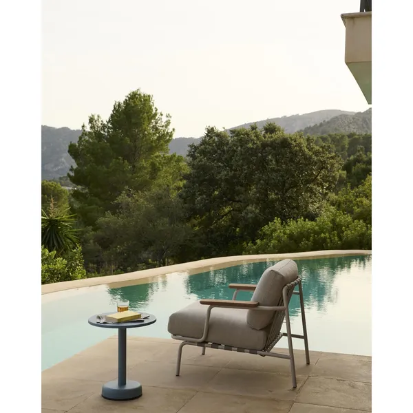 Settle Outdoor Armchair Ribbed Weave 5/Taupe