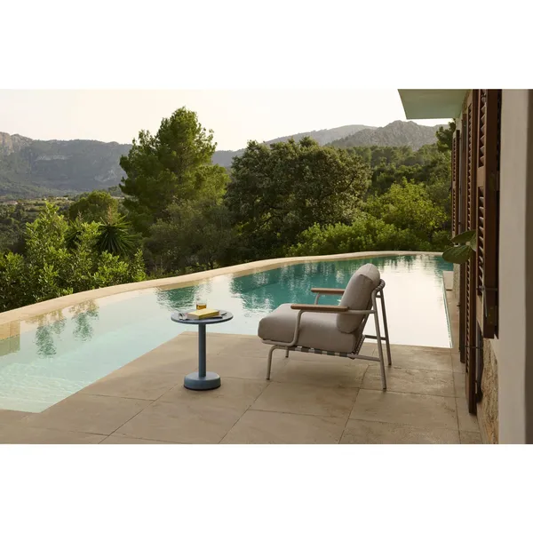 Settle Outdoor Armchair Ribbed Weave 5/Taupe