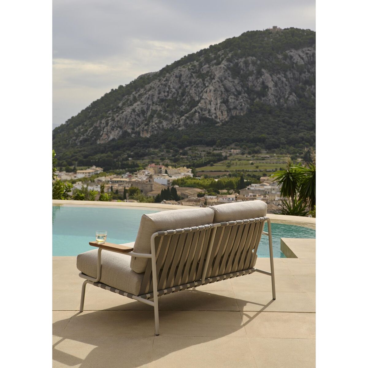 Settle Outdoor 2-Sits Soffa Laze 1/ Grå