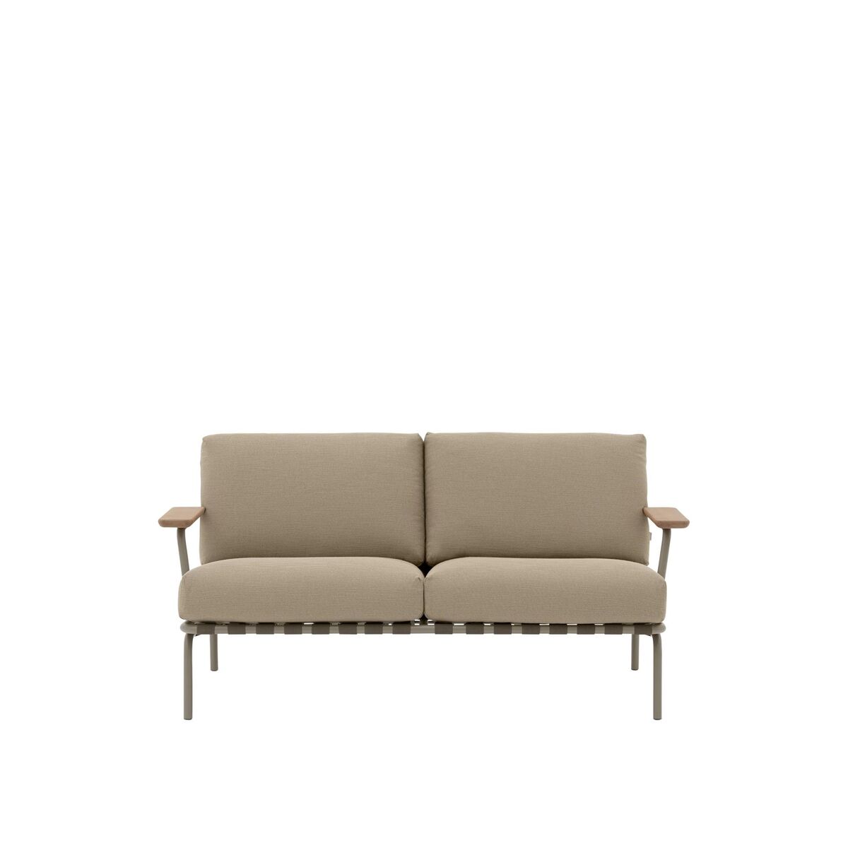 Settle Outdoor 2-Sitzer Sofa Rippengewebe 5/Taupe