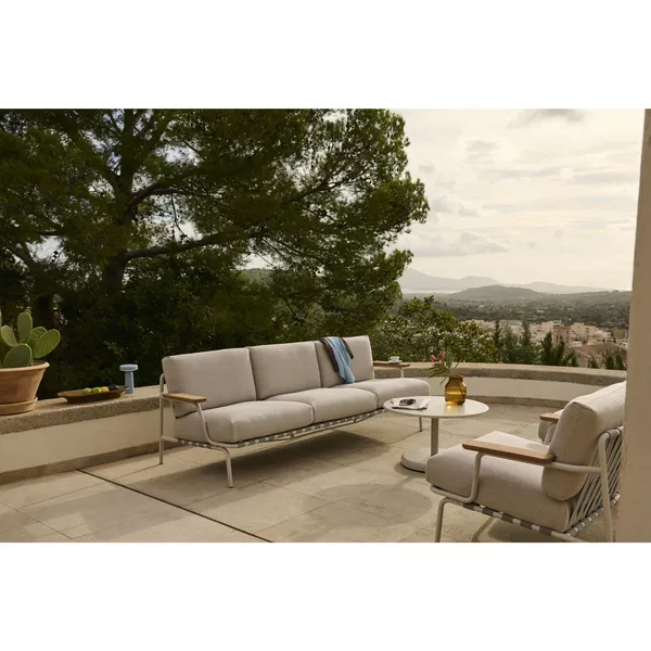 Settle Outdoor 3-Seater Sofa Laze 1/ Gray