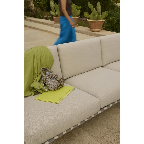 Settle Outdoor 3-Seater Sofa Laze 1/ Gray