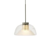 Zweischichtige Pendelleuchte Olive