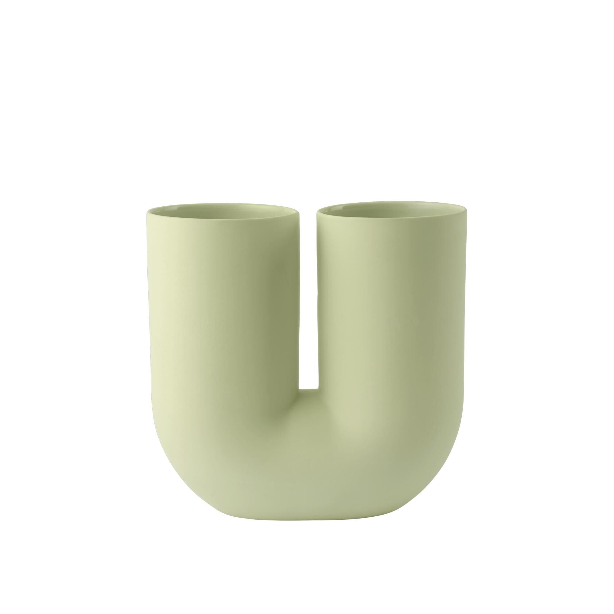 Kink Vase H26 Vert Clair