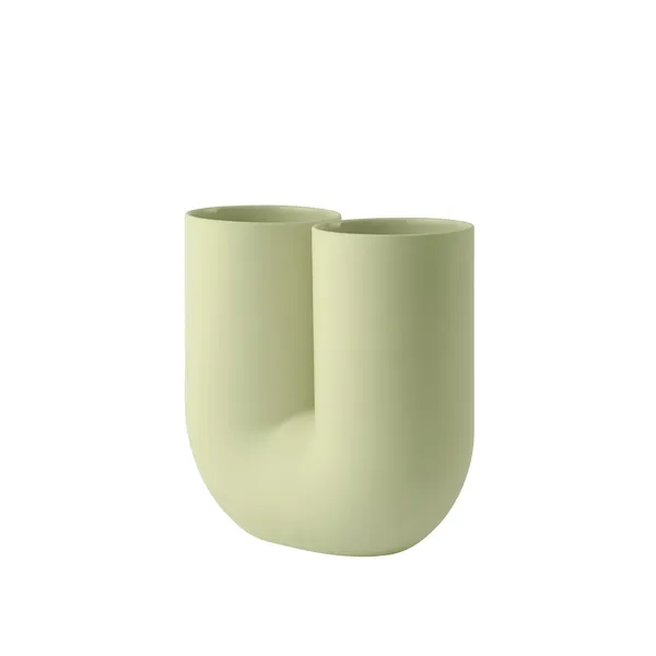 Kink Vase H26 Light Green