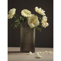 Ridge Vase H48,5 Taupe/ Mattiert