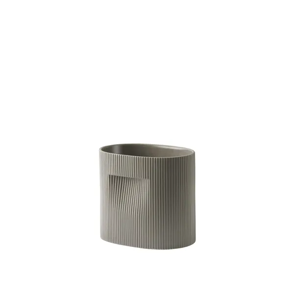 Ridge Planter H24 Taupe