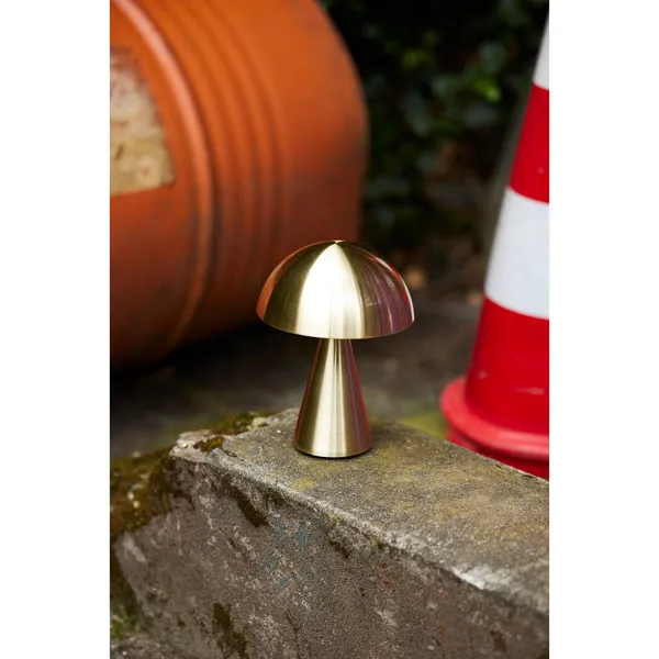 Mush Portable Lamp Nickel