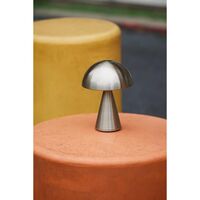 Mush Portable Lamp Nickel