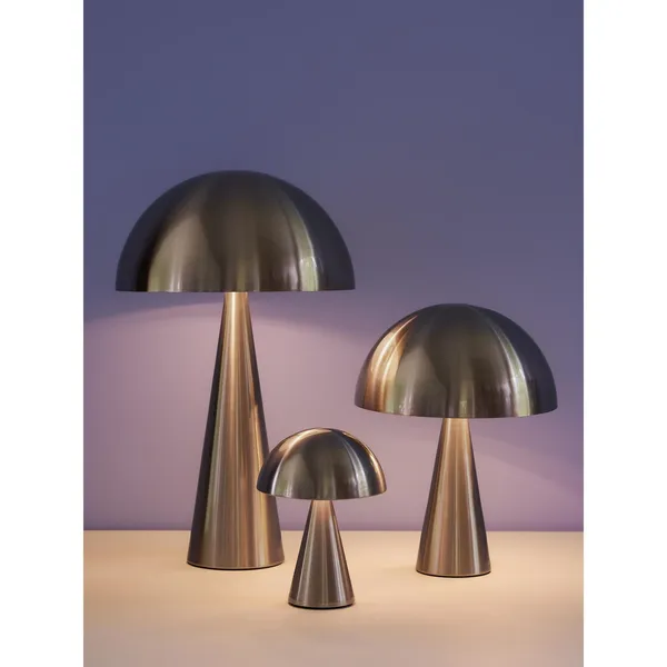 Mush Portable Lamp Nickel