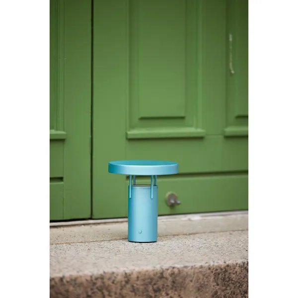 BringMe Portable Lamp Mini Metallic Turquoise