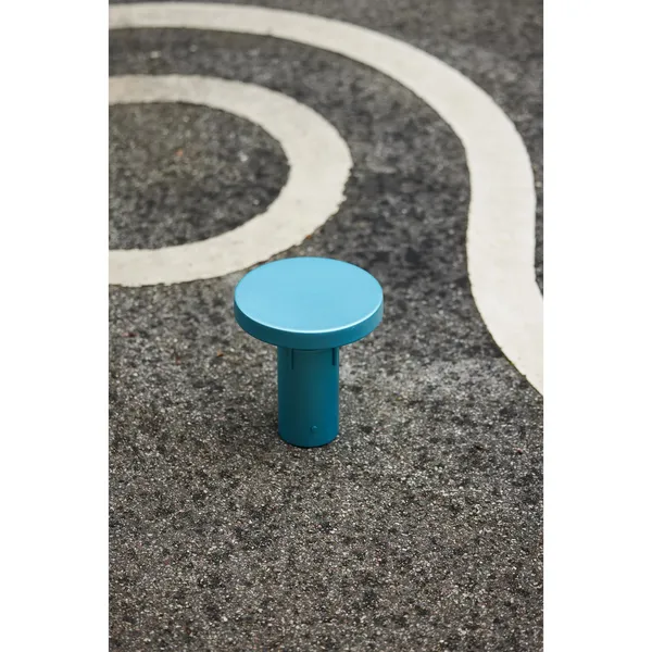 BringMe Portable Lamp Mini Metallic Turquoise