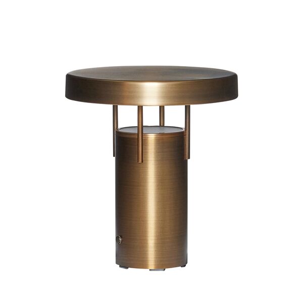 BringMe Tragbare Lampe Mini Brüniertes Messing