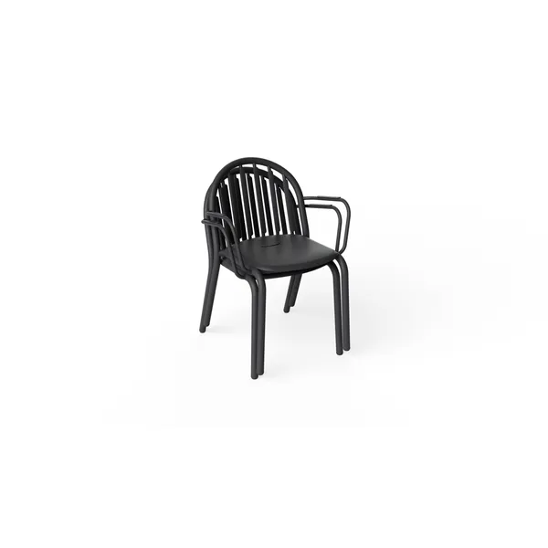 Fred's Garden Chair With Armrest Anthracite