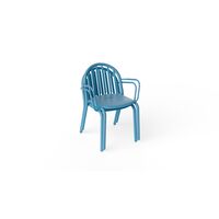 Fred's Havestol Med Armlæn Wave Blue