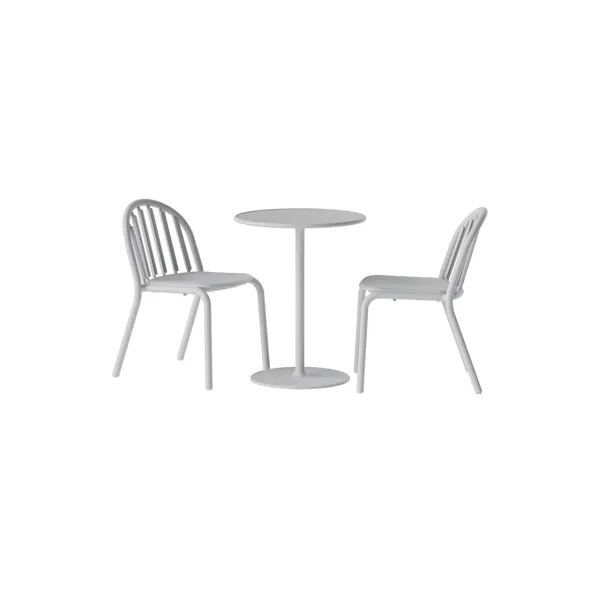 Fred's Outdoor Cafe Table Light Gray