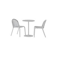 Fred's Outdoor Cafe Table Light Gray