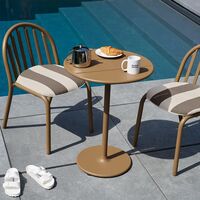 Fred's Outdoor Café Table Mochaccino