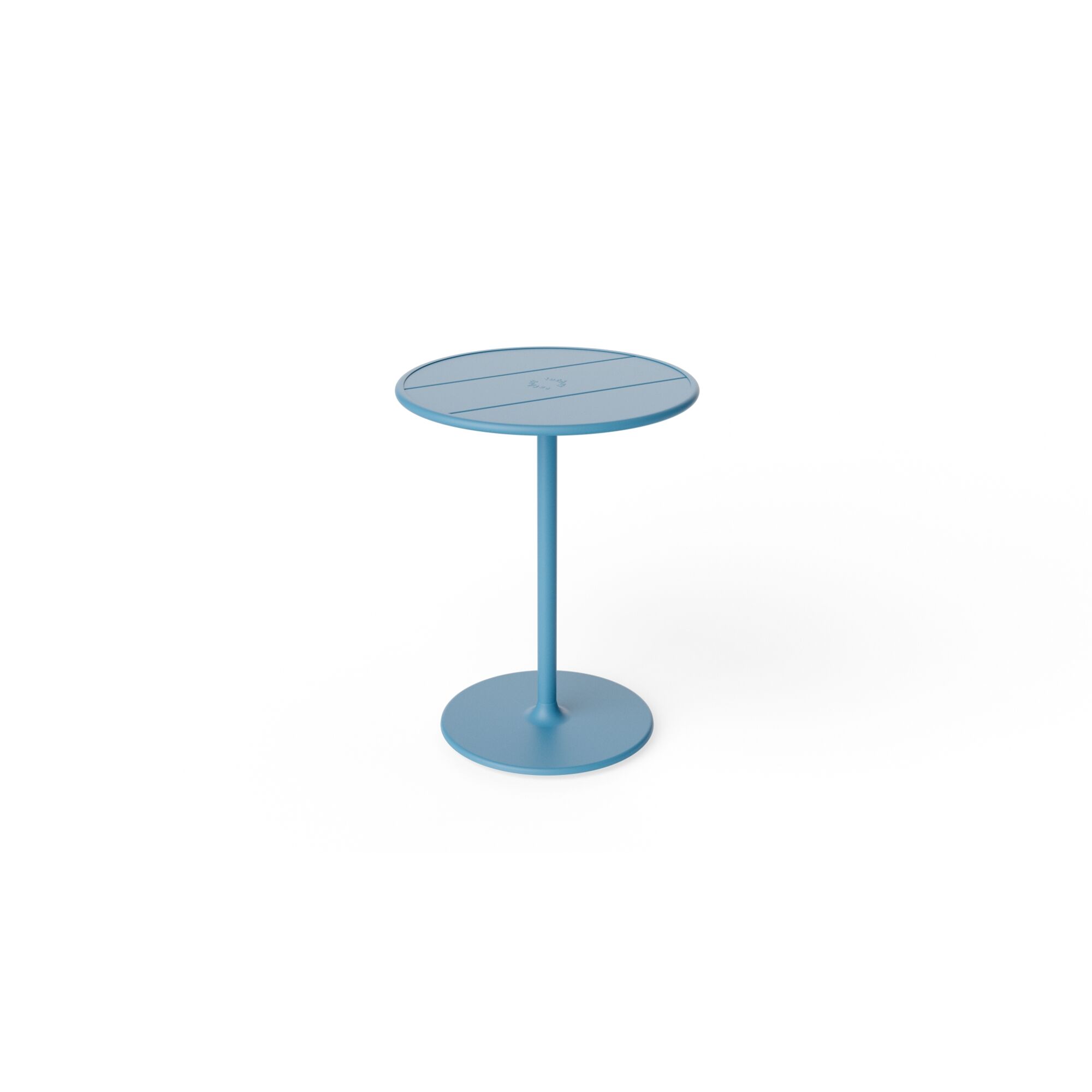 Fred's Outdoor Cafe Table Wave Blue