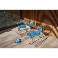 Fred's Outdoor Cafe Table Wave Blue