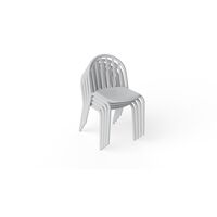 Chaise de Jardin Fred's Gris Clair