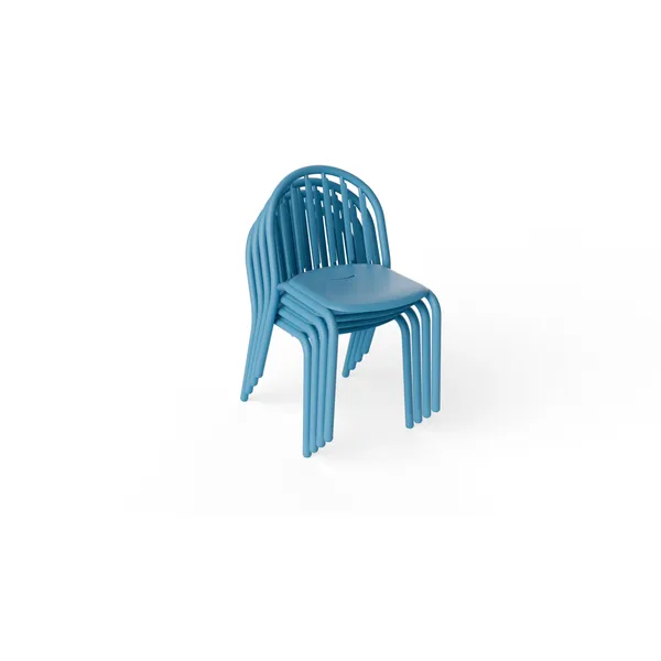 Fred's Garden Chair Wave Blue