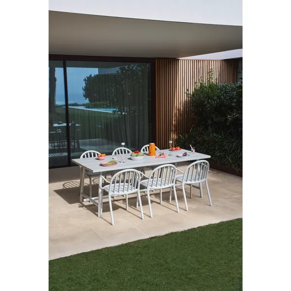 Fred's Garden Table Light Gray