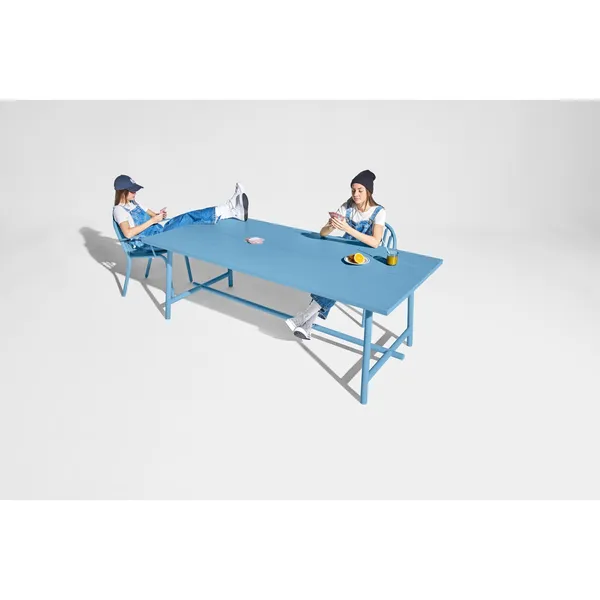 Fred's Garden Table Wave Blue