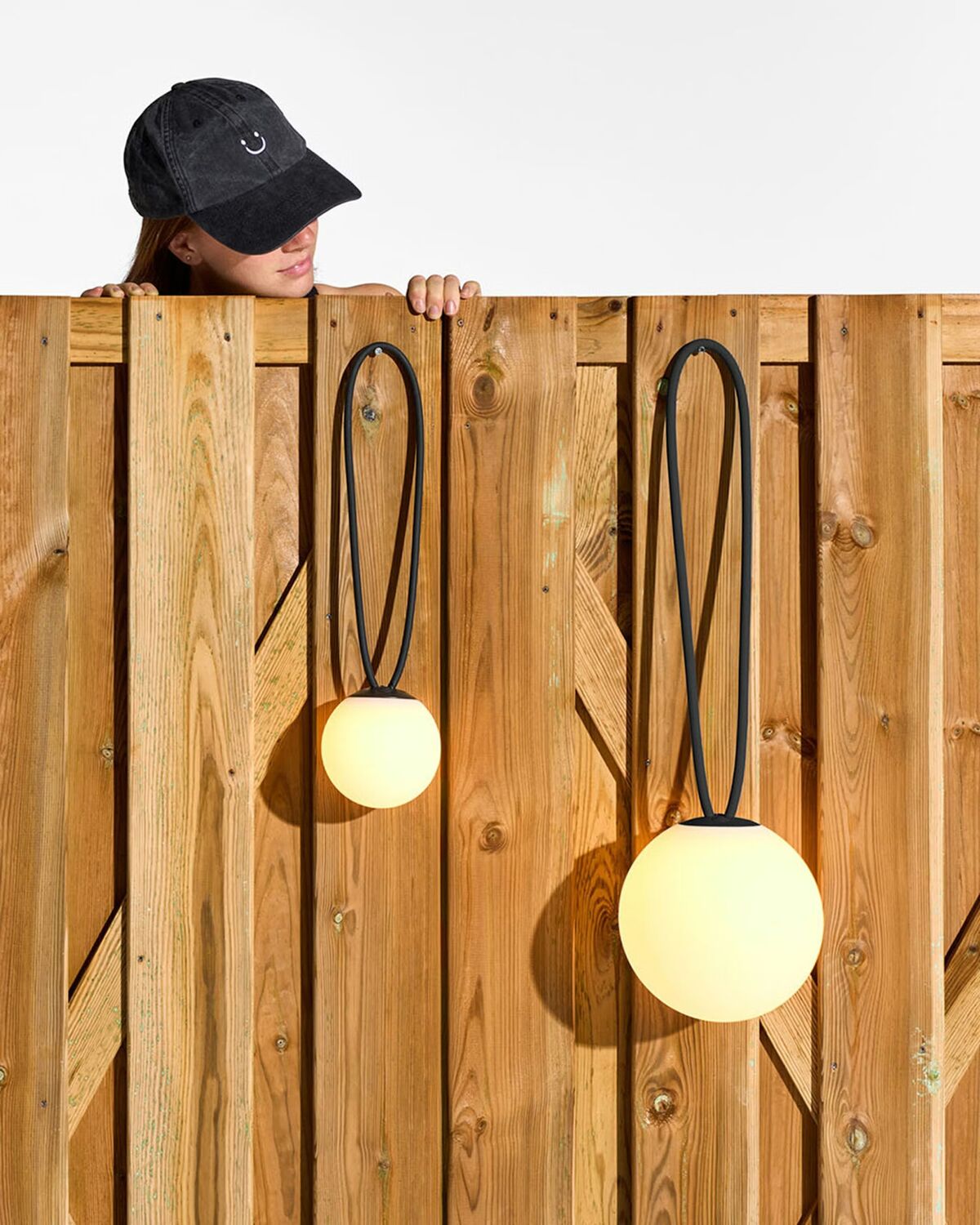 Przenośna Lampa Bolleke Mini La Surprise w Antracytowy