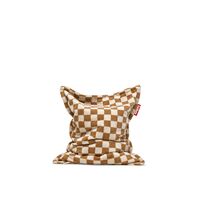 Original Slim Teddy Sitzsack Schach Creme