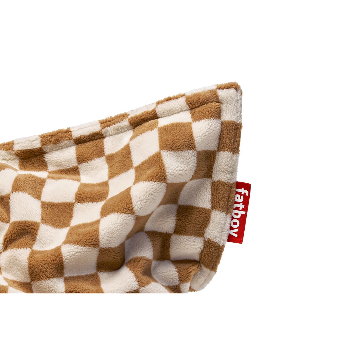 Original Slim Teddy Sitzsack Schach Creme