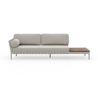 720 Open-Air Open End Right Outdoor Sofa Dune/ Sand