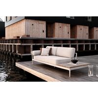 720 Open-Air Open End Right Outdoor Sofa Dune/ Sand