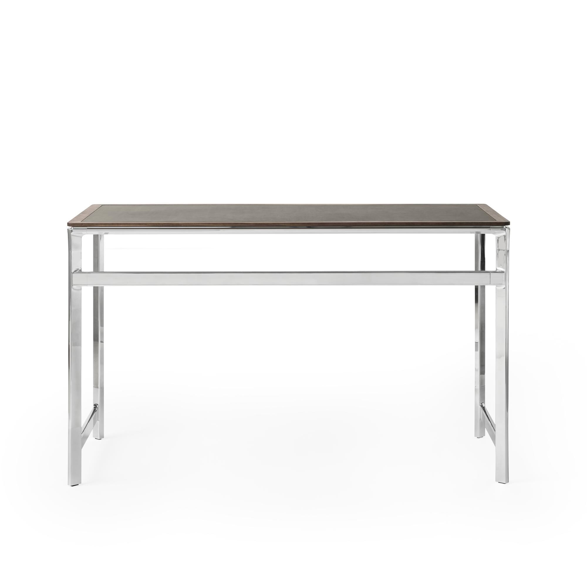 Bureau 430 Studio 60x125 en Cuir Bosco
