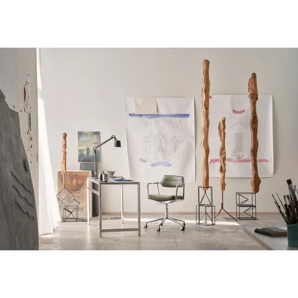430 Studio Desk 60x125 Bosco Leather