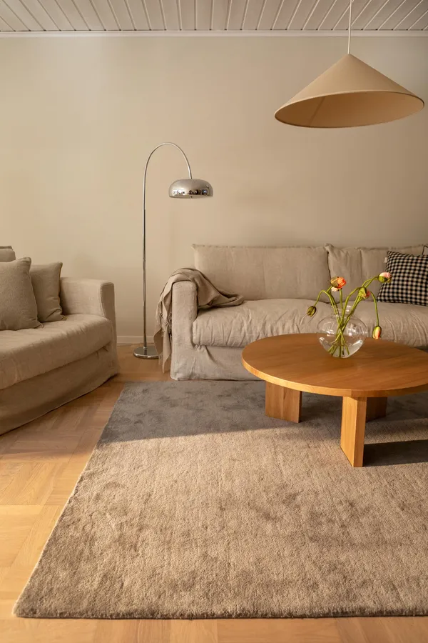 Nordic Plain Rug 250x350 Clay