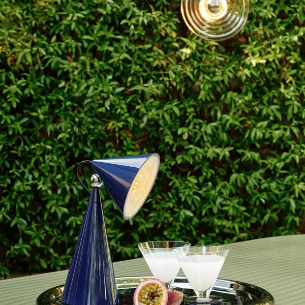 Pose Portable Lamp Indigo