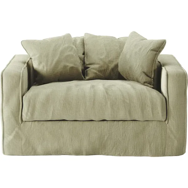 Loom Love Seat fauteuil mosgroen