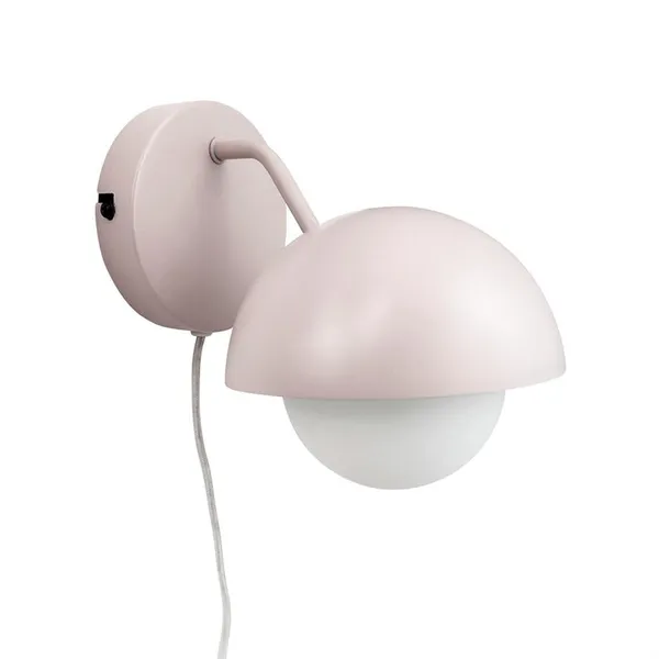 Rose Wall Lamp Mat Beige