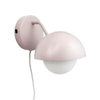 Rose Wall Lamp Mat Beige