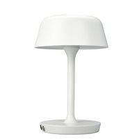 Lampe de table portable Valencia LED blanche