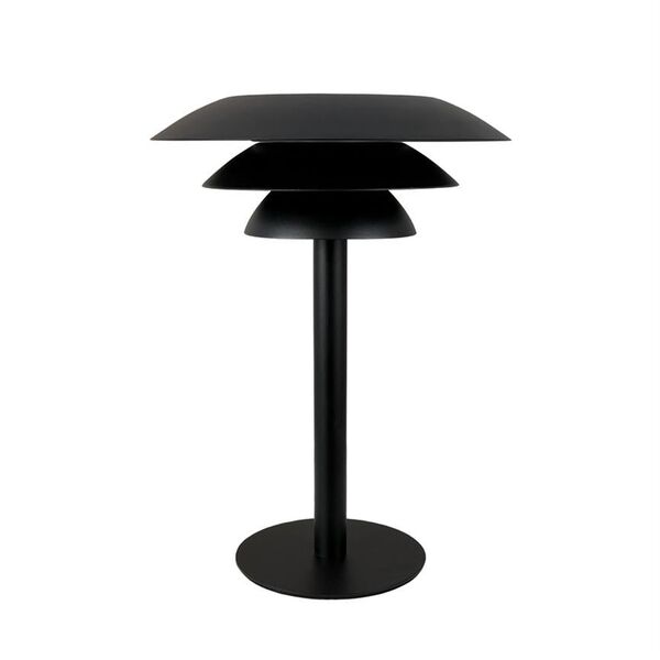 DL25 solcellebordlampe til udendørs brug, sort