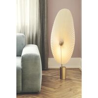 LIRIS Lampadaire Laiton