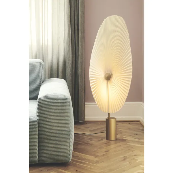 LIRIS Gulvlampe Messing