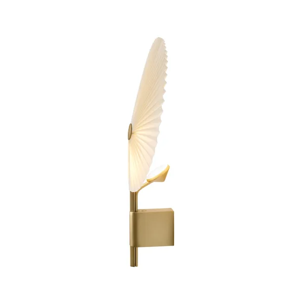 LIRIS Wandlamp Messing