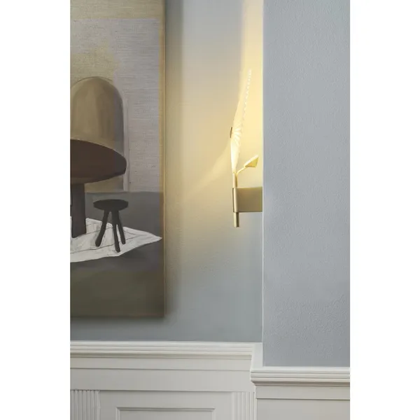 LIRIS Wandlamp Messing