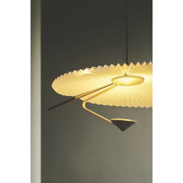 LIRIS Pendelleuchte Messing