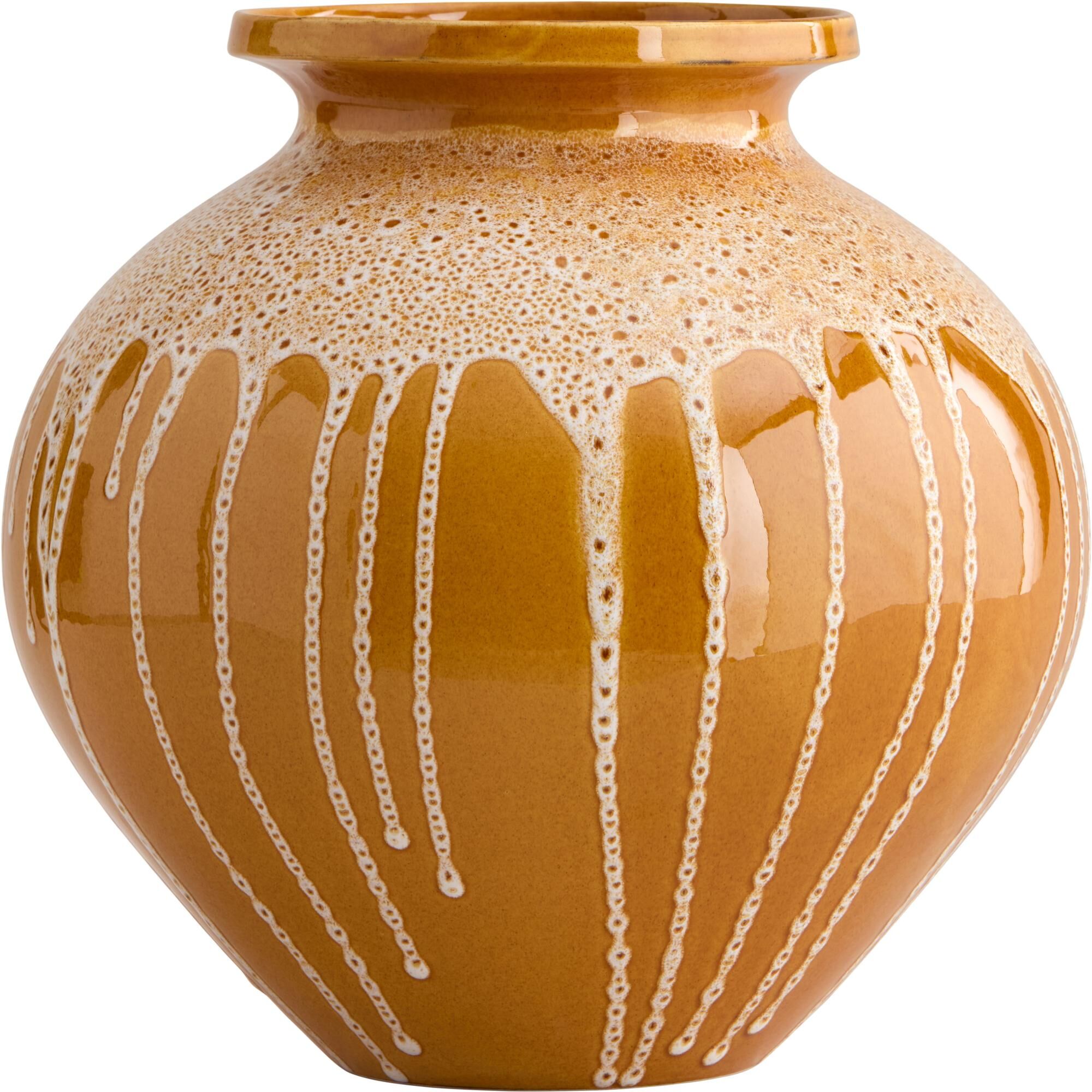 Kyoto Vase 28 Crème/Miel