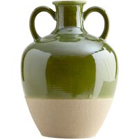 Rosalba Vase 33 Grøn/Creme